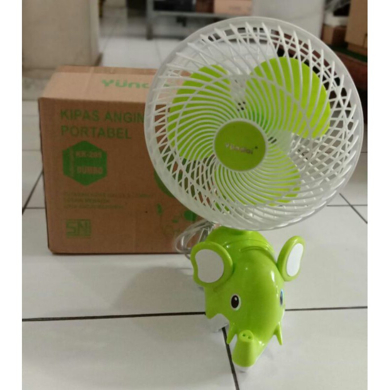 Portable Desk Fan KK 295 Karakter Dumbo