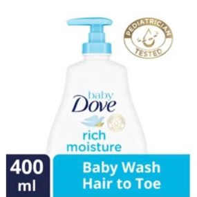 ☘️Yuri Kosmetik☘️ Baby Dove Baby Wash Hair to Toe 400ml
