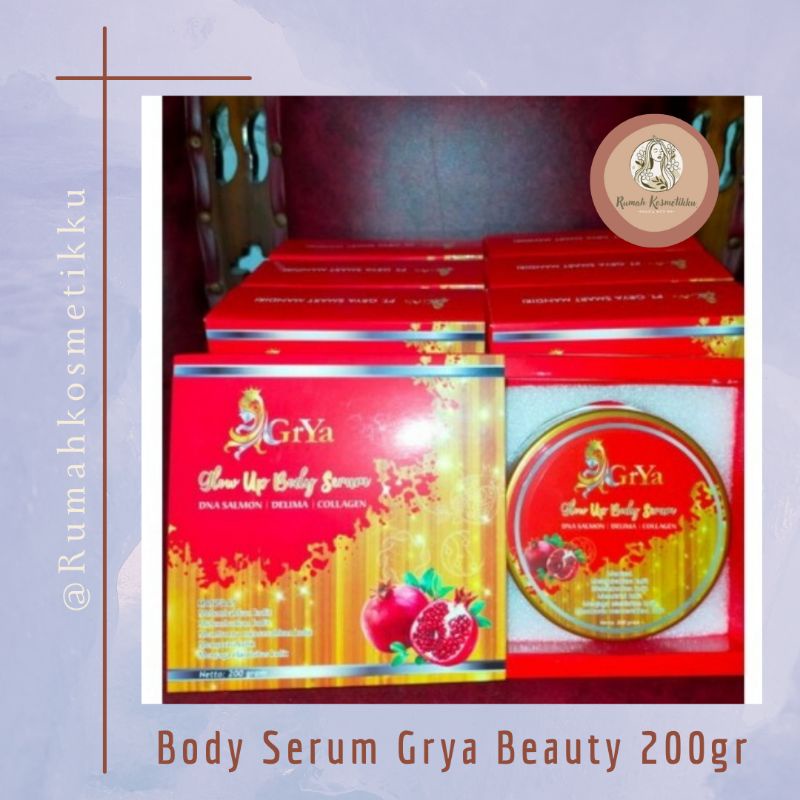 GRYA BEAUTY DNA SALMON GRYA BEAUTY BODY SERUM GRYA GLOW UP BODY SERUM GRYA BEAUTY OFFICIAL FREE MEMB