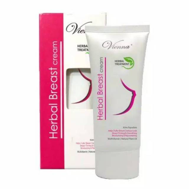 VIENNA HERBAL BREAST CREAM BPOM / PEMBESAR &amp; PENGENCANG PAYUDARA