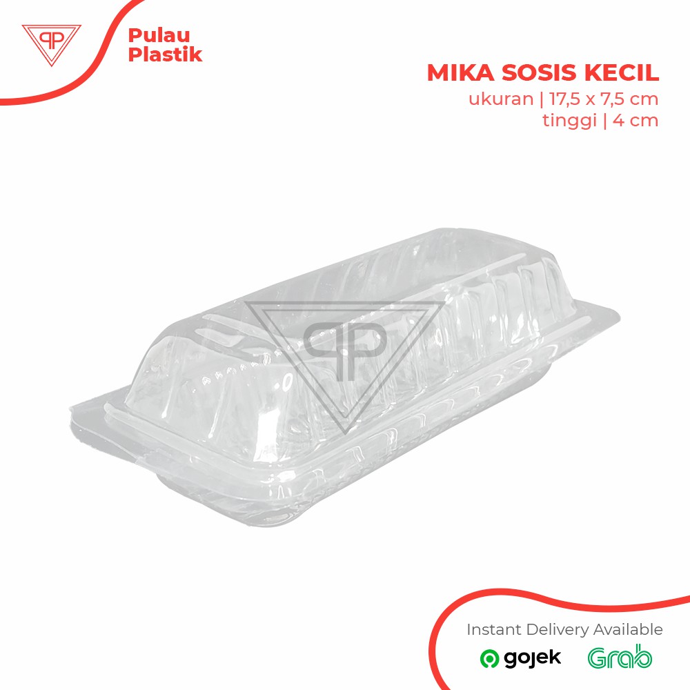 Mika Sosis / Tray Sosis Bakar / BX Sosis Ukuran Kecil / Isi 100pcs