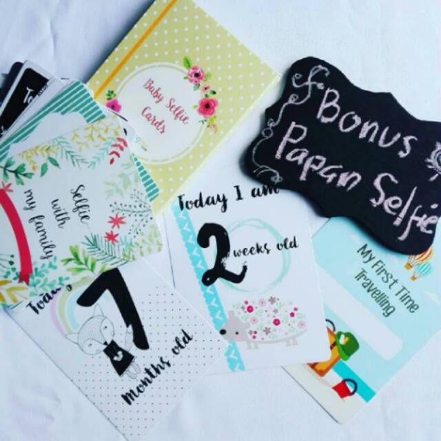 

Baby selfie card free papan tulis(versi 2)