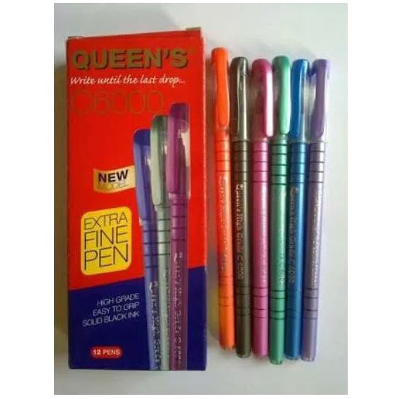 

PULPEN / PEN BOLPOIN FASTER QUEEN C6000 [12 pcs]