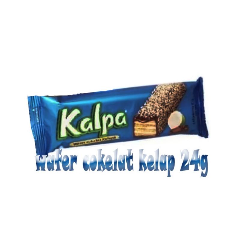 Jual Iskuit Kalpa Wafer Coklat Kelapa Gram Cemilan Coklat Snack Kelapa Kekinian Shopee