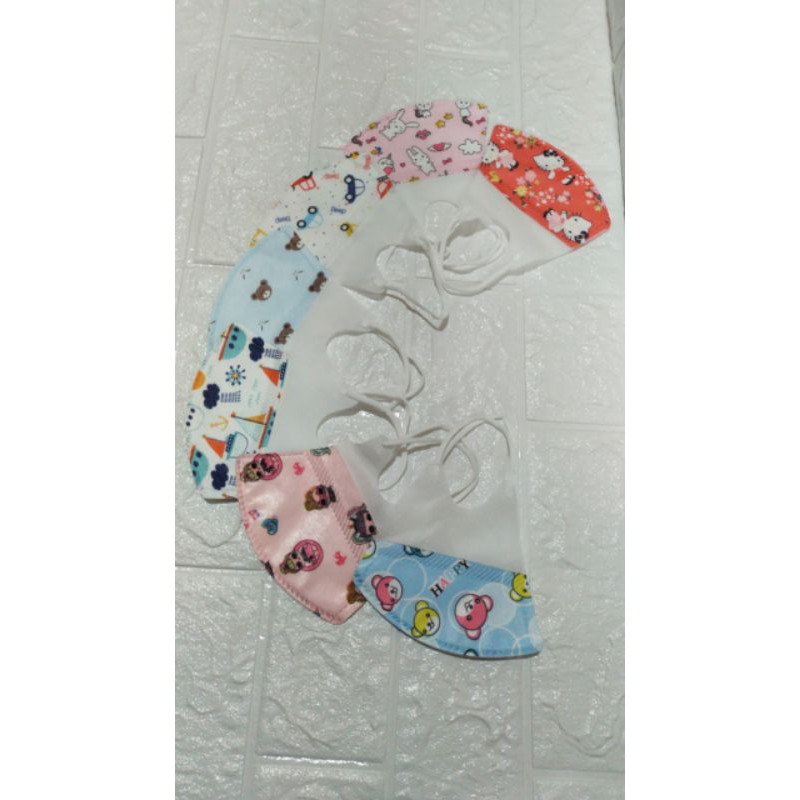MASKER DUCKBILL ANAK 3PLY / MASKER ANAK 3PLY