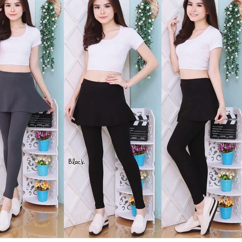 Legging Rok Sport Woman 721 Panjang