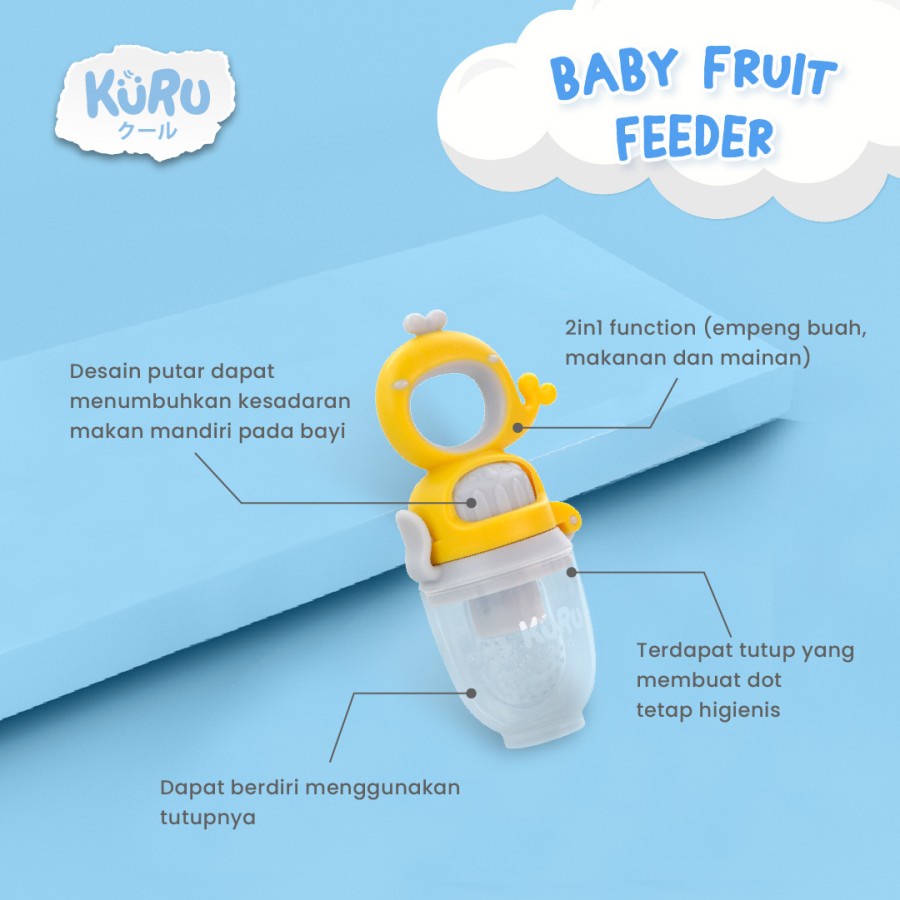 Kuru Dot Empeng Bayi / Baby Fruit Feeder