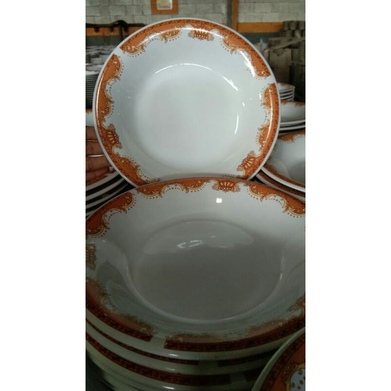 piring kramik 1 lusin