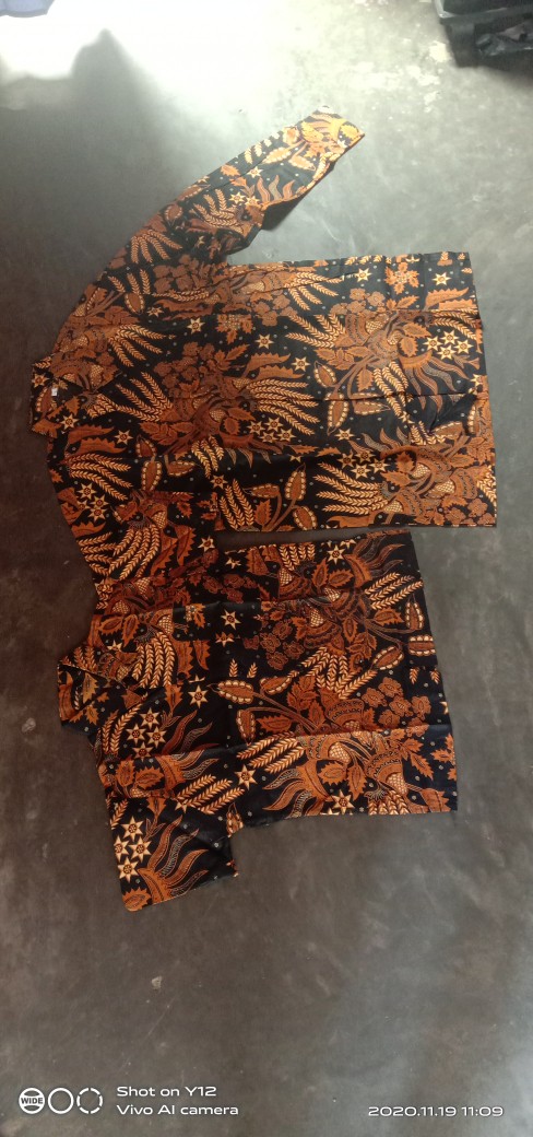 Couple Ayah Dan Anak || Batik Sogan Manggar