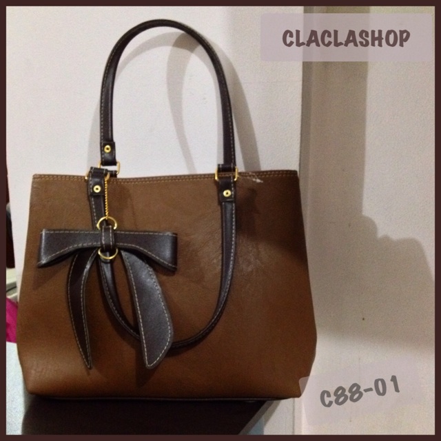 Tas Kerja Wanita Handbag Fashion Casual Import Hongkong| Tas Selempang Simple| Shoulder Bag| Ready