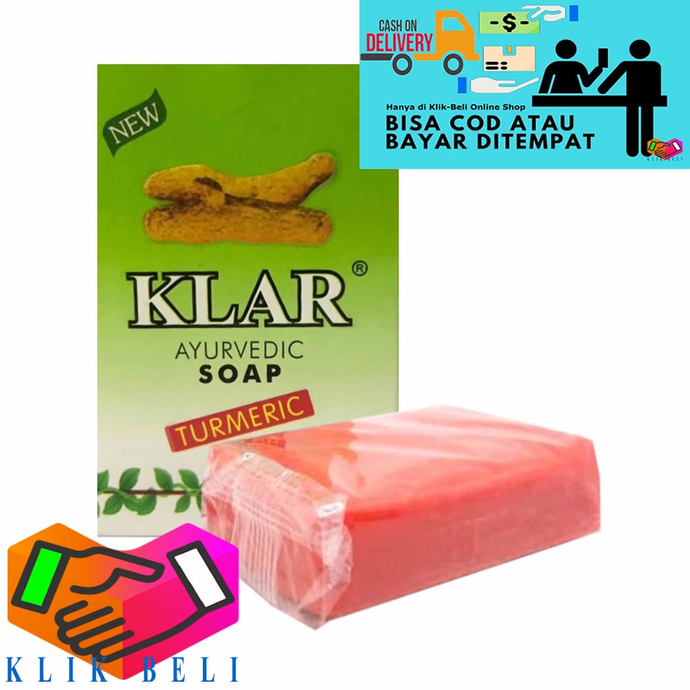 KLAR Sabun Arab Ayurvedic Original Kunyit Pyary Turmeric Soap