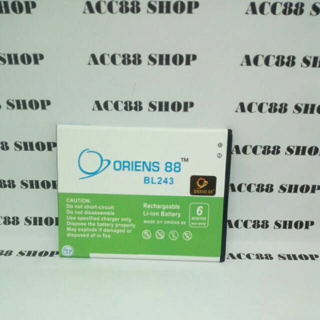 Baterai Batre Battery Double Power OR88/Oriens88 BL243 - A7000