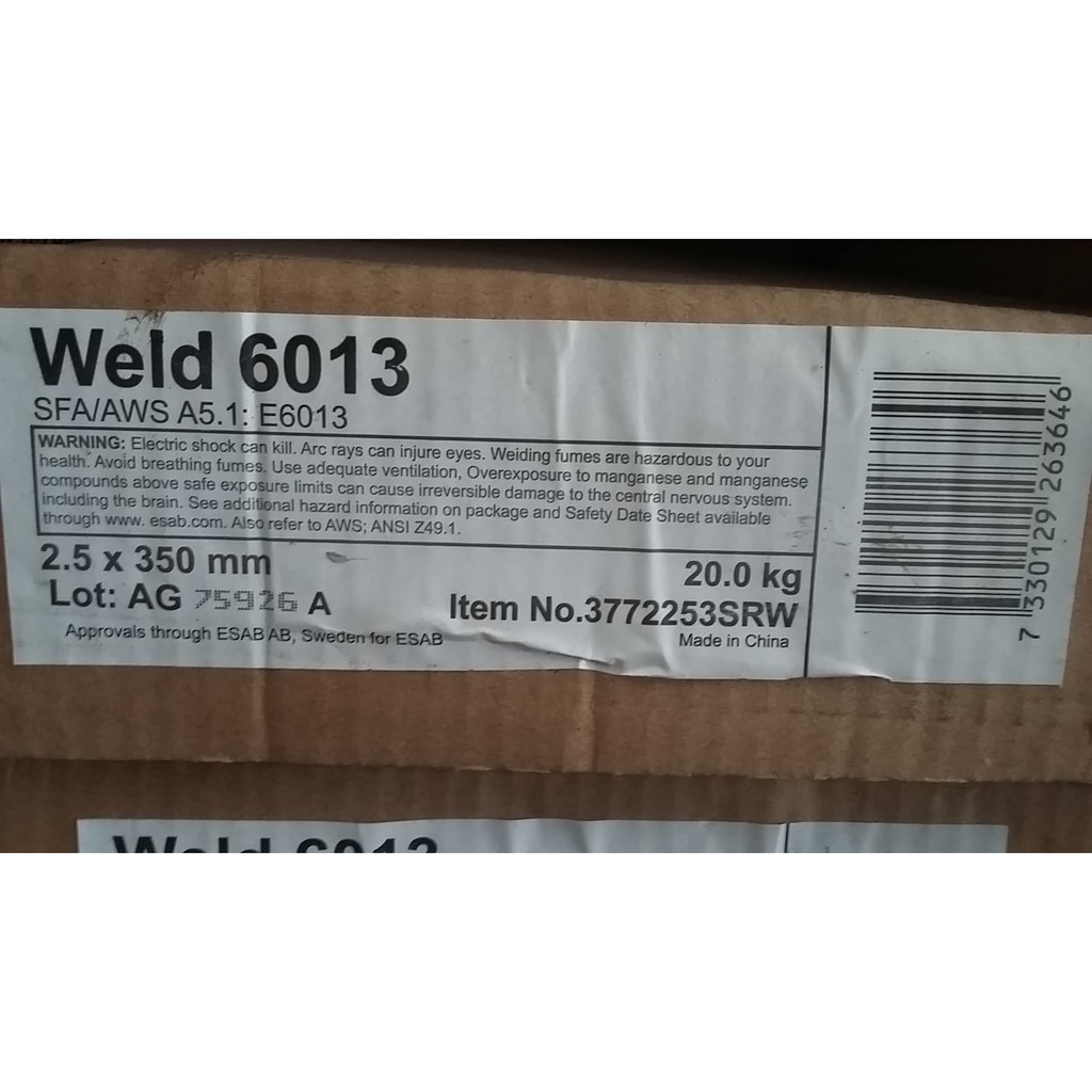 Jual Kawat Las Besi Esab Weld Mm Indonesia Shopee Indonesia