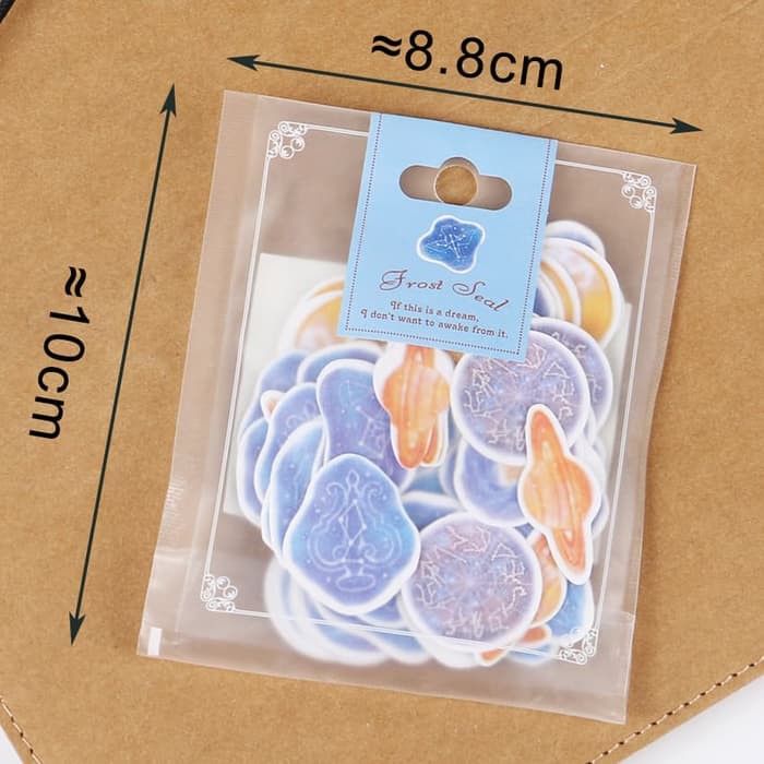 TEN DESIGN Watercolor Label Stickers (70pcs)