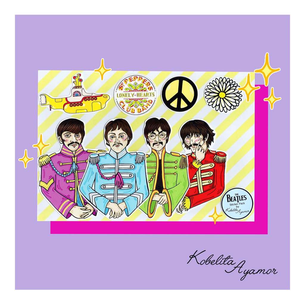 Sticker Pack The Beatles