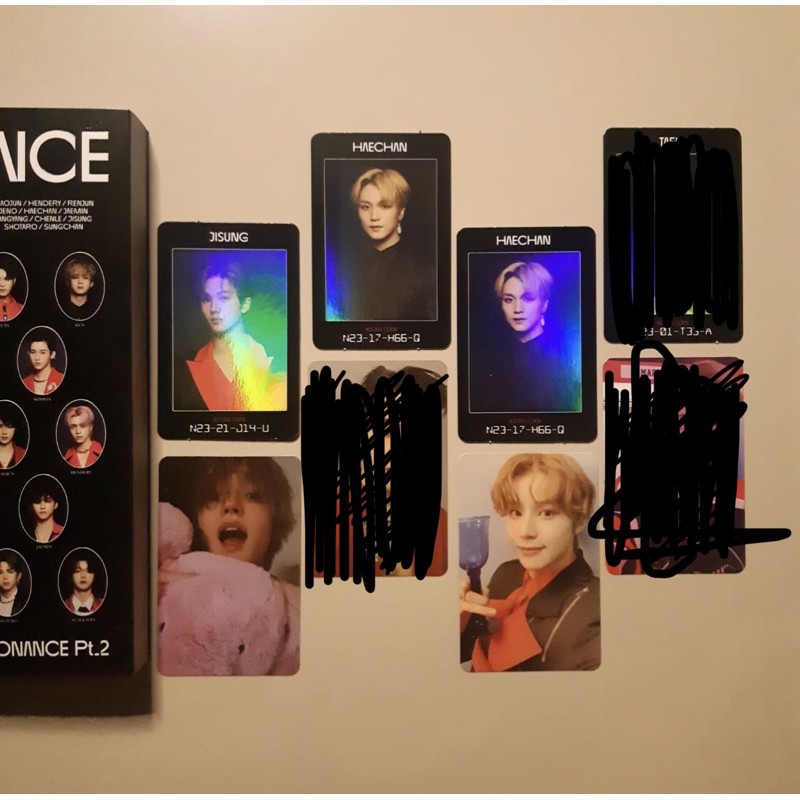 nct 2020 resonance pt. 2 arrival album only jisung id card jungwoo pc