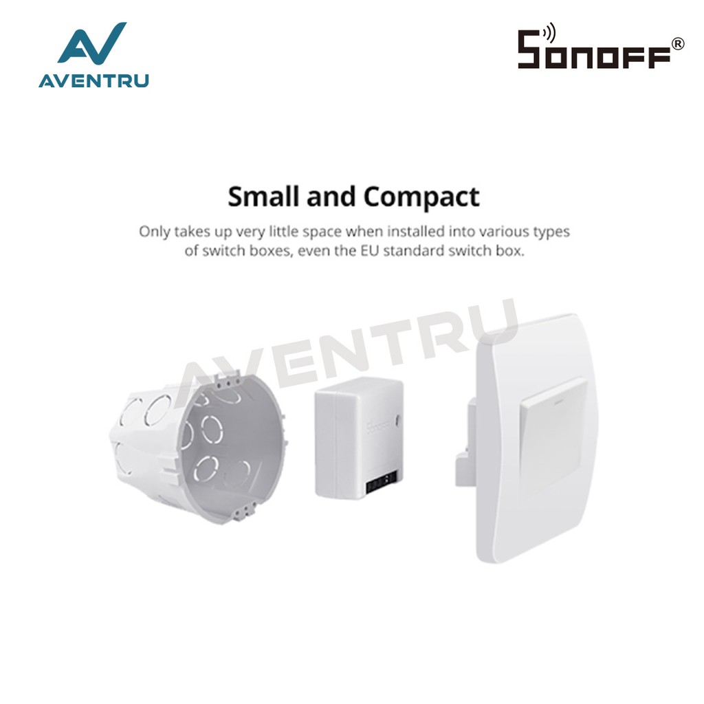 Sonoff MINI - Two way smart switch - control from switch and apps 10A