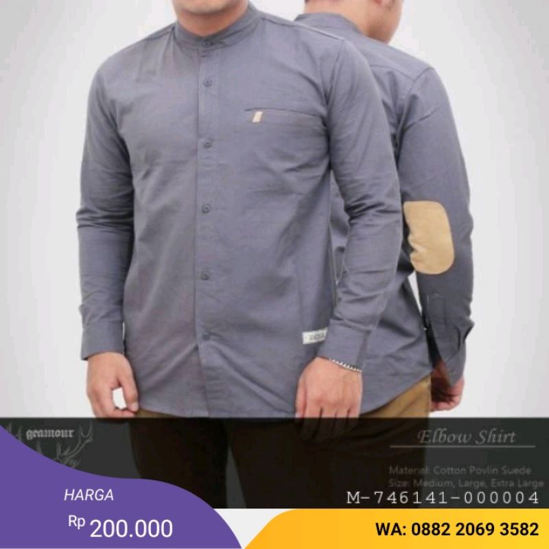 KEMEJA MUSLIM PRIA GEAMOUR KATUN VSAT-015