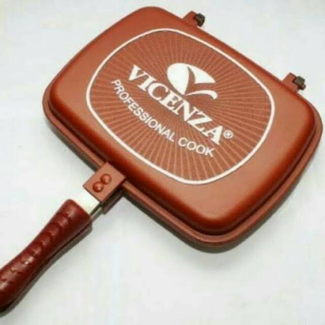 VICENZA Double Pan Jumbo Anti Lengket Peralatan Memasak [32 cm]