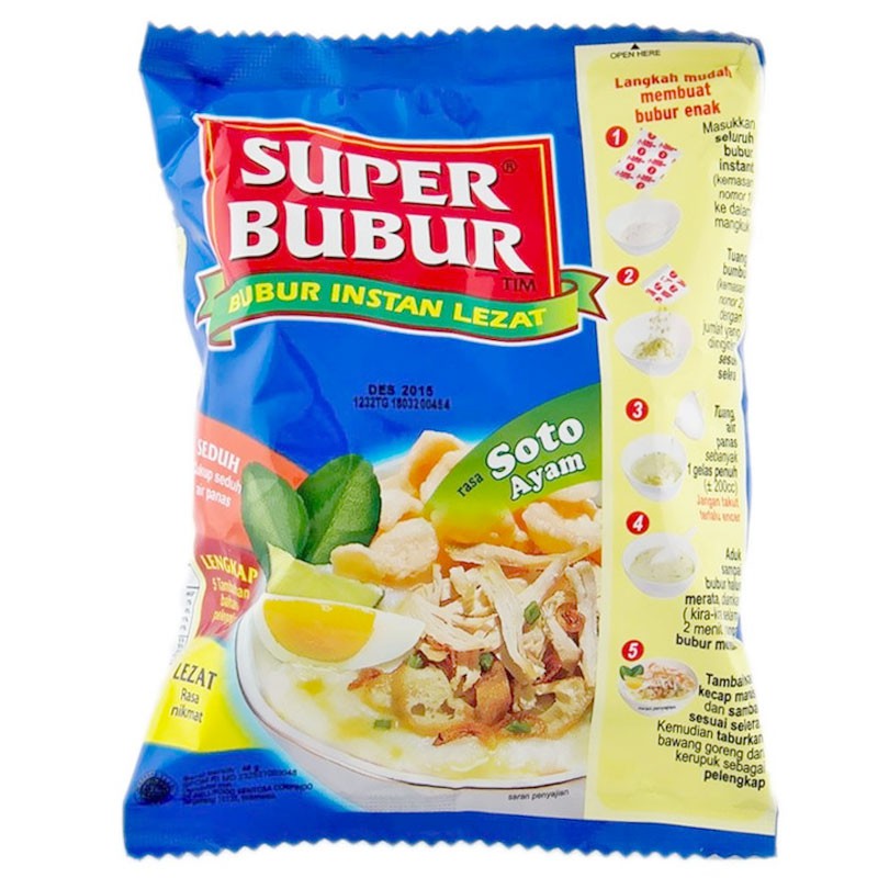 

SUPER BUBUR Instant Soto Ayam 48g ACCJKT