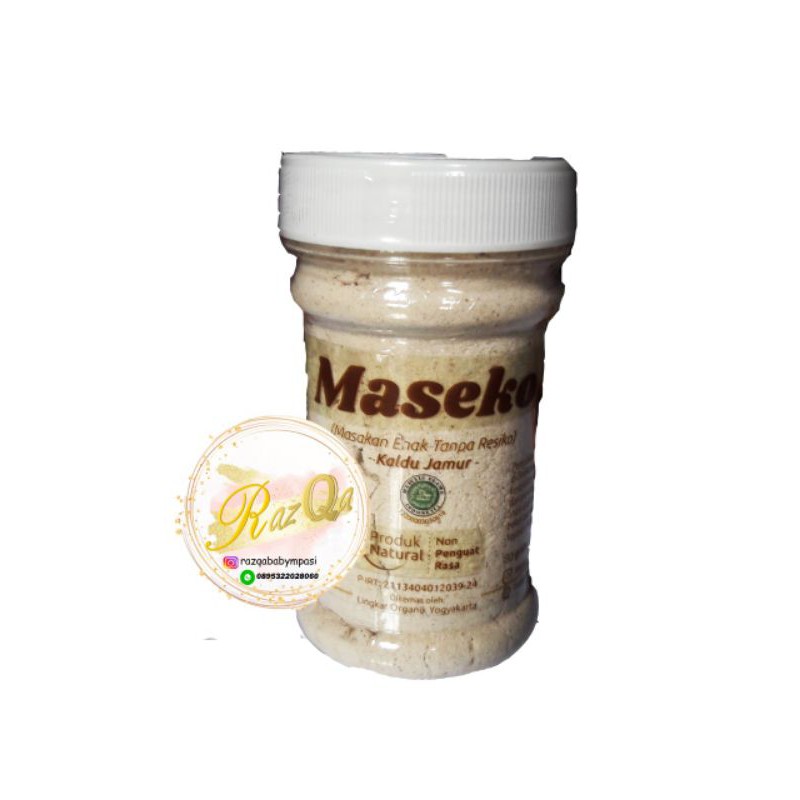 

MASEKO KALDU JAMUR ORGANIK NON MSG - MASEKO 80gr