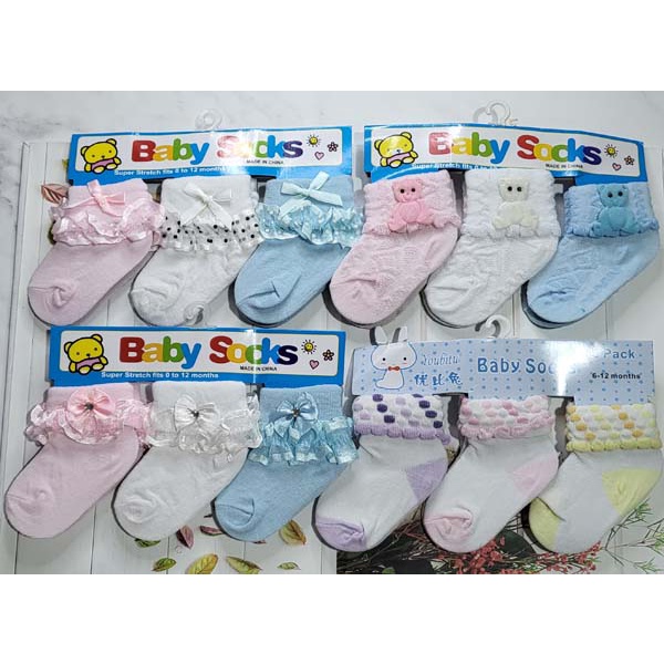 Kaos Kaki Bayi isi 3 pasang premium quality