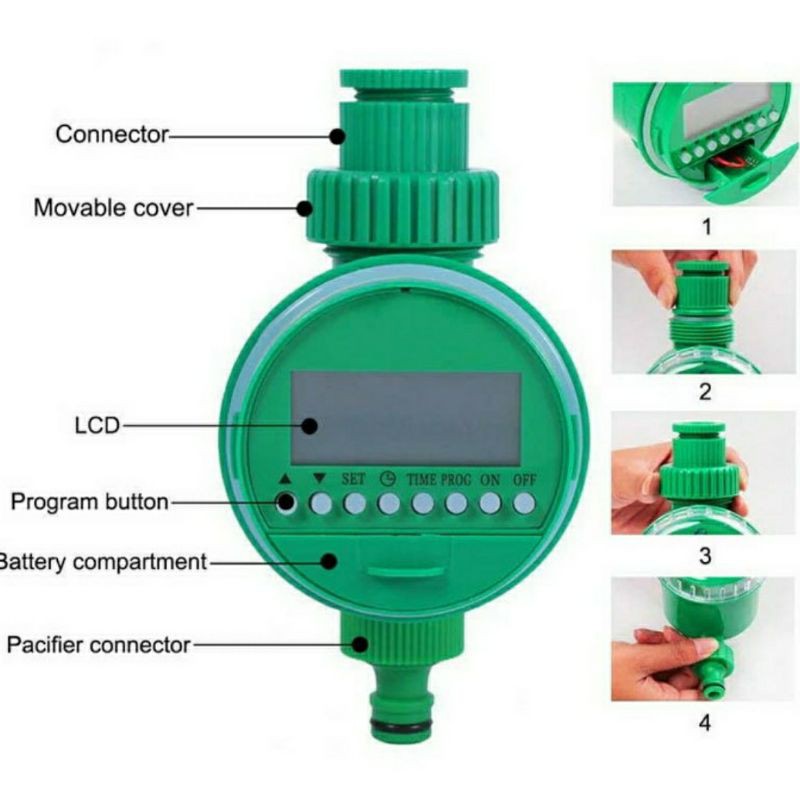 TIMER DIGITAL PENGONTROL KRAN OTOMATIS