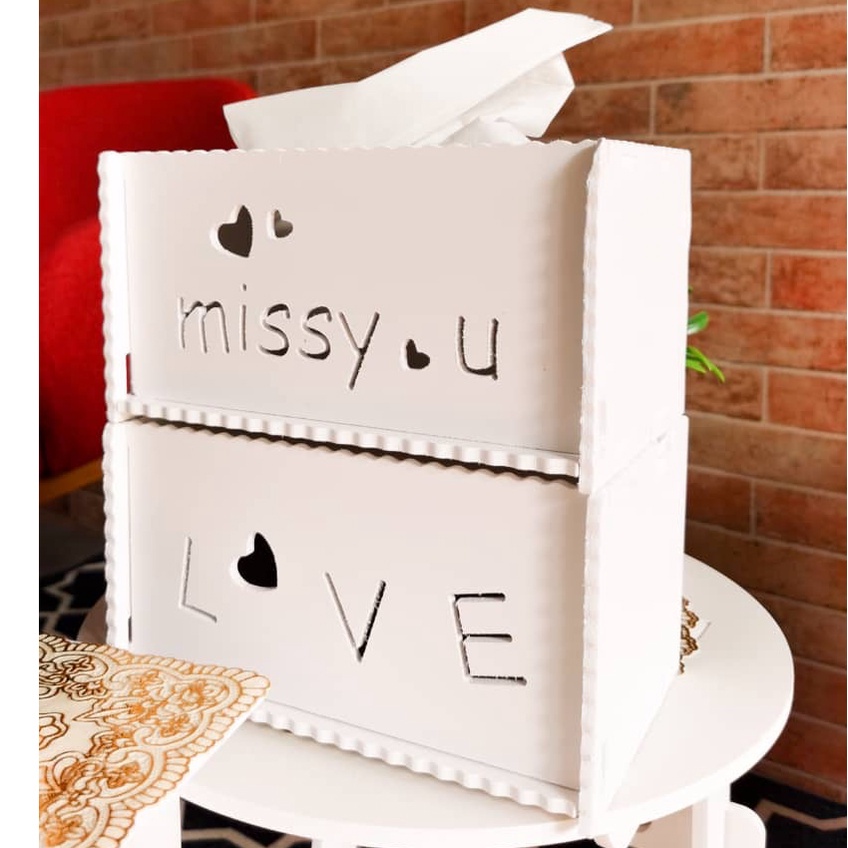 Kotak Tisu Box Tissue Tempat Tisu Vintage
