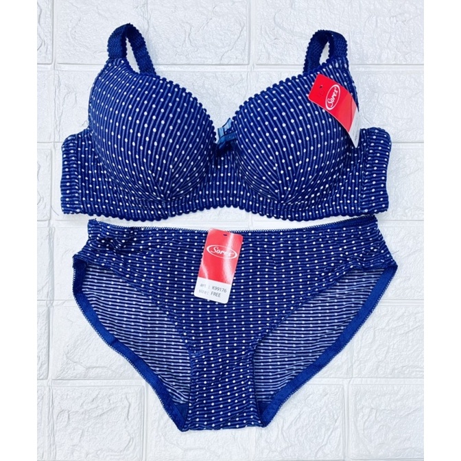 BH set | Bra Set + Cd SOREX 99176 Pakai Kawat dan Busa Sedang