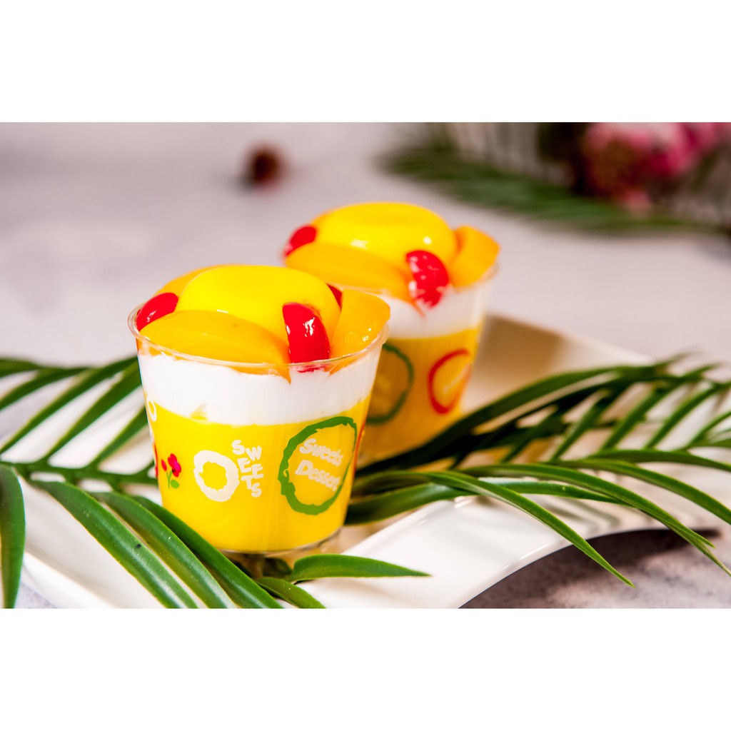 

EggPudding/withPeachFruits/Puddings