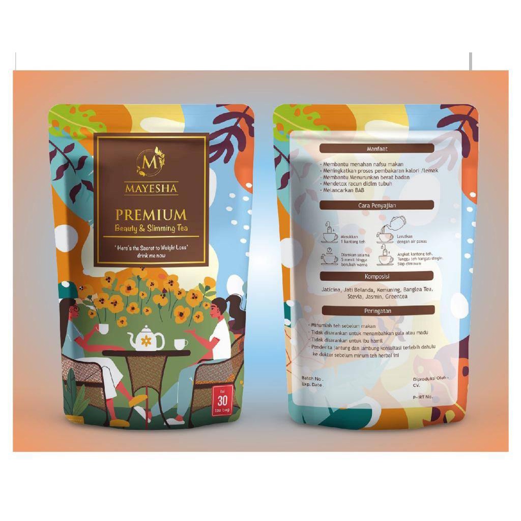 

MASHEYA SLIMMING TEA ISI 30PCS PREMIUM