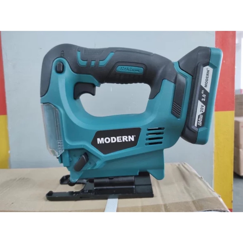 Mesin Jigsaw Cordless MODERN M 22 Gergaji Jig Saw Baterai 20 V Modern
