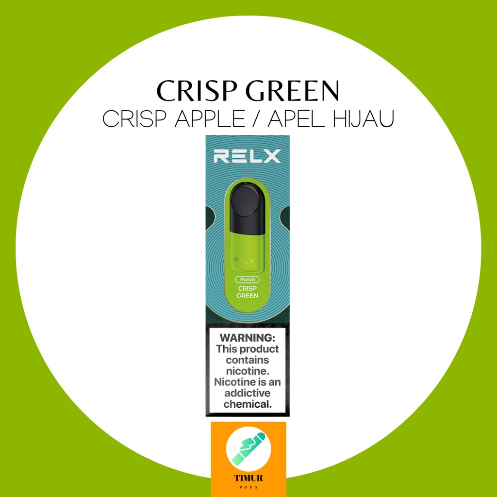Jual Crisp Green / Crisp Apple Relx Infinity Pods (for Infinity