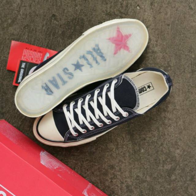 Sepatu CONVERSE CT 70s SEVENTIES JOHN VARVATOS NAVY OX Kualitas PREMIUM BNIB