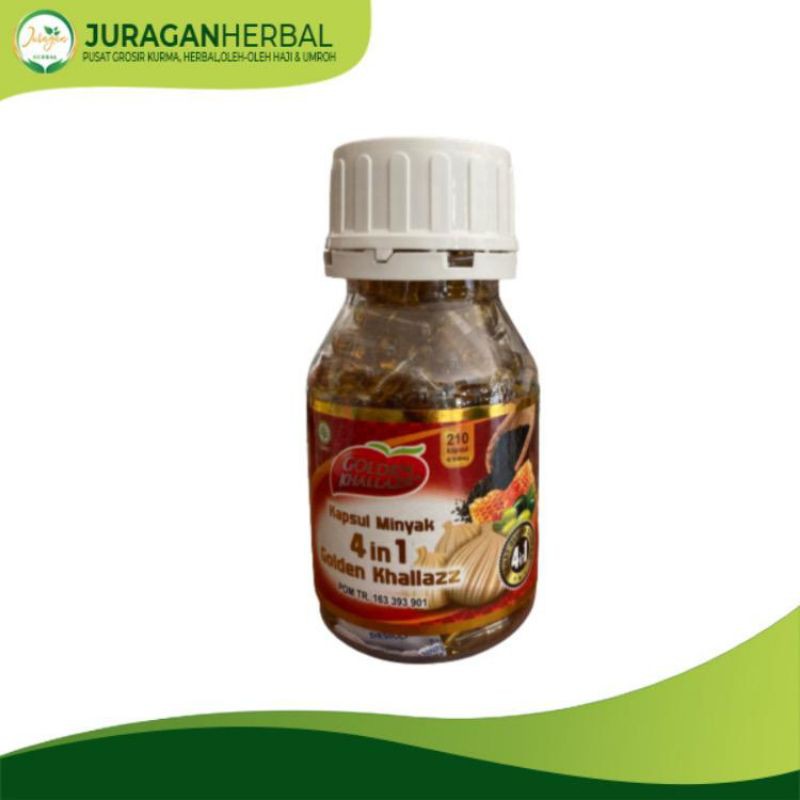 

Golden Khallazz Kapsul Minyak 4in1