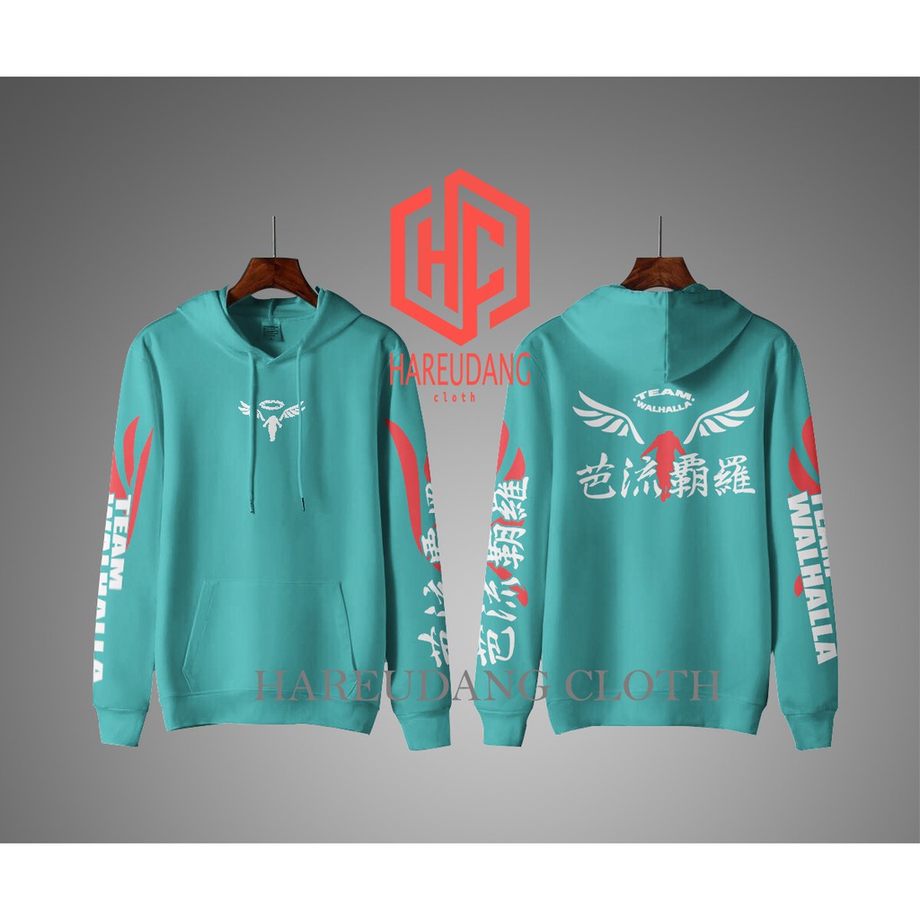 hoodie dewasa team valhalla tokyo revengers -