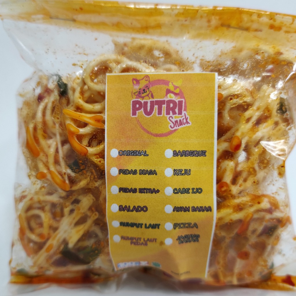 Kerupuk Sebring Ikan Bulat Putih 50gr Extra Daun Jeruk