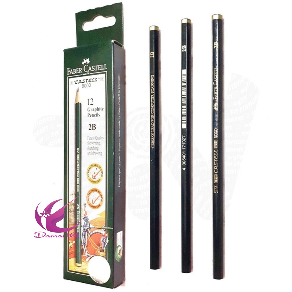 

Pensil Kayu Faber Castell 2B 1 pack = 12 pcs