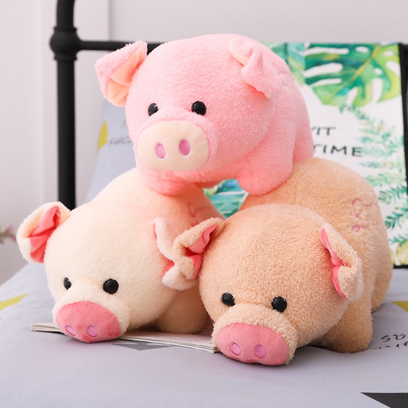 ❤Cartoon pig doll plush pig toy pig 