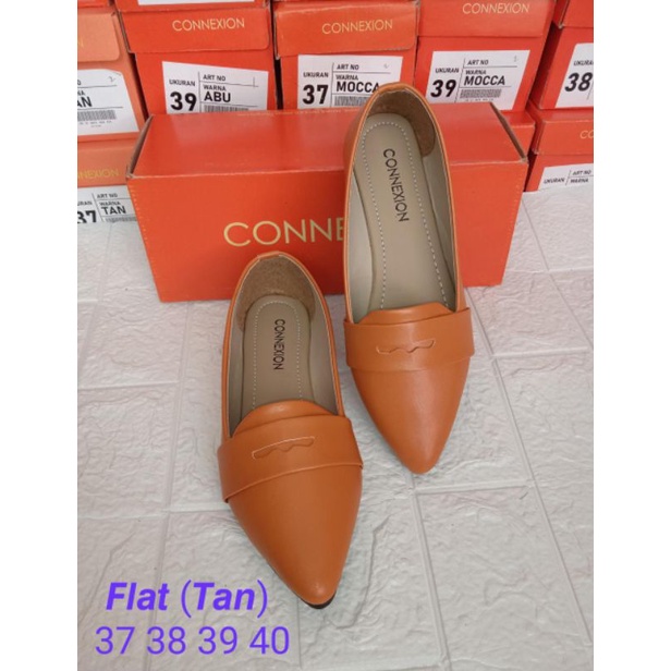 sepatu flat wanita flatshoes connexion cewek ori merk matahari