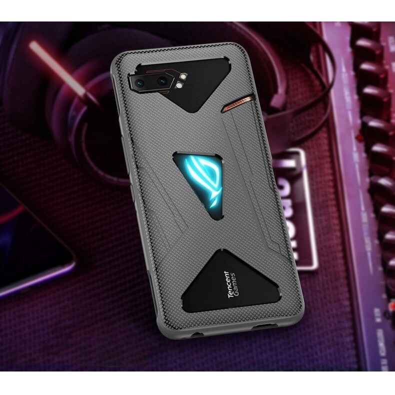 case Asus ROG Phone 5/ ROG Phone 5S/ ROG Phone 5S PRO Shockproof Carbon TENCENT Ori Softcase