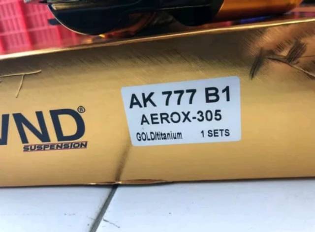 shockbreaker yamaha nmax pcx 335mm aerox 305mm stelan click fungsi vnd racing / shock vnd nmax pcx