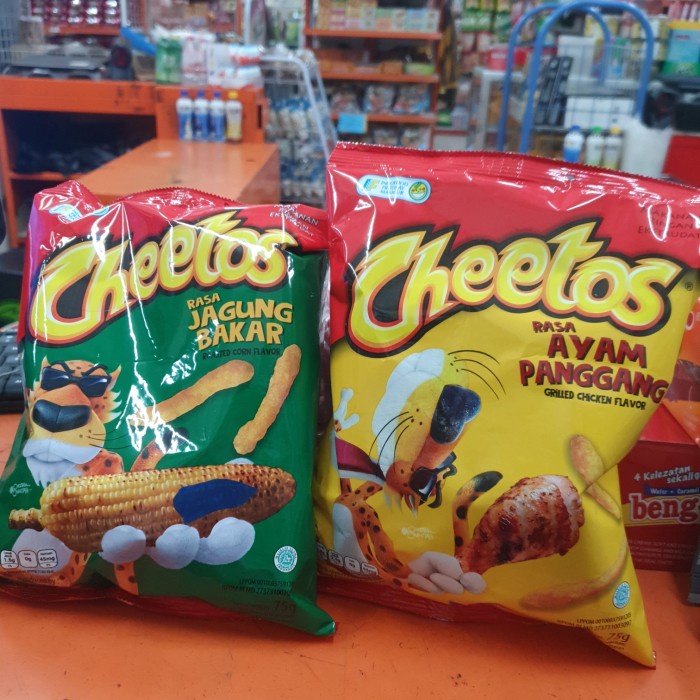 Pcs 75gr Cheetos Ayam Panggang Jagung Bakar Citos Chitos Chiki