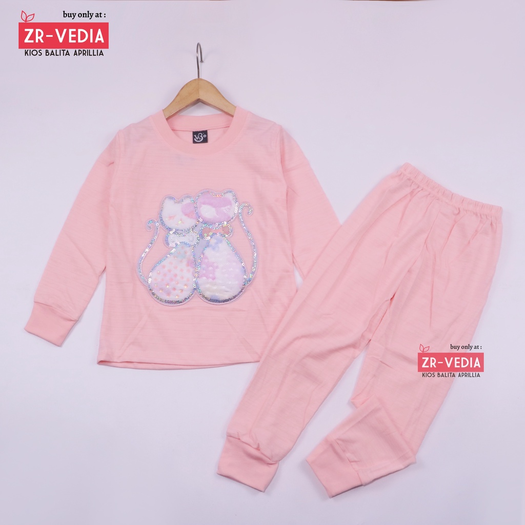 Set Bunny Kids uk bayi-10 Tahun / EXPORT PREMIUM Setelan Karakter Anak Perempuan Piyama Baju Tidur