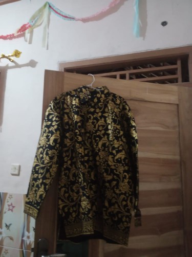 Batik Couple Keluarga Sania Ruffle Ori Ndoro Jowi Dnt Motif Prada Bakung