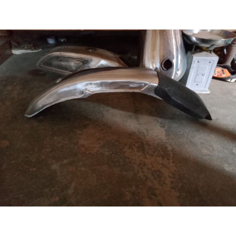 slebor belakang Honda XL 125 set penahan lumpur