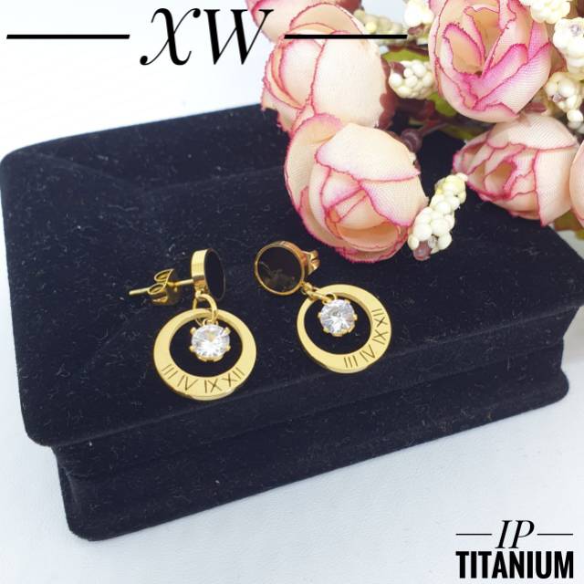 Anting Titanium Romawi E14033