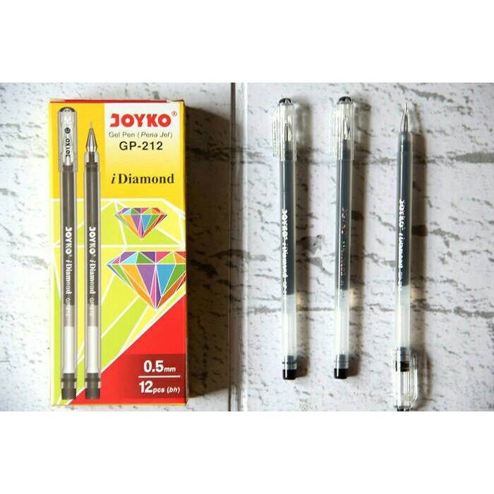 

Cuci Gudang Pen Gel Joyko I-Diamond Gp212 Bagus