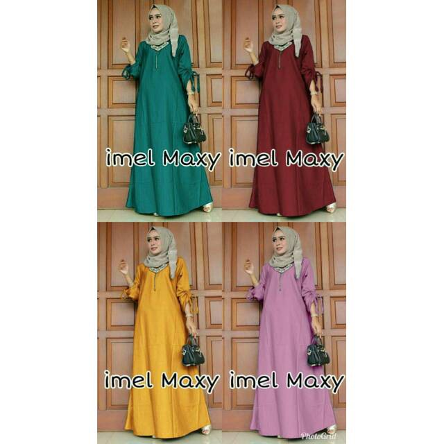 Baju gamis wanita jumbo - fashion muslim murah jumbo xxxl