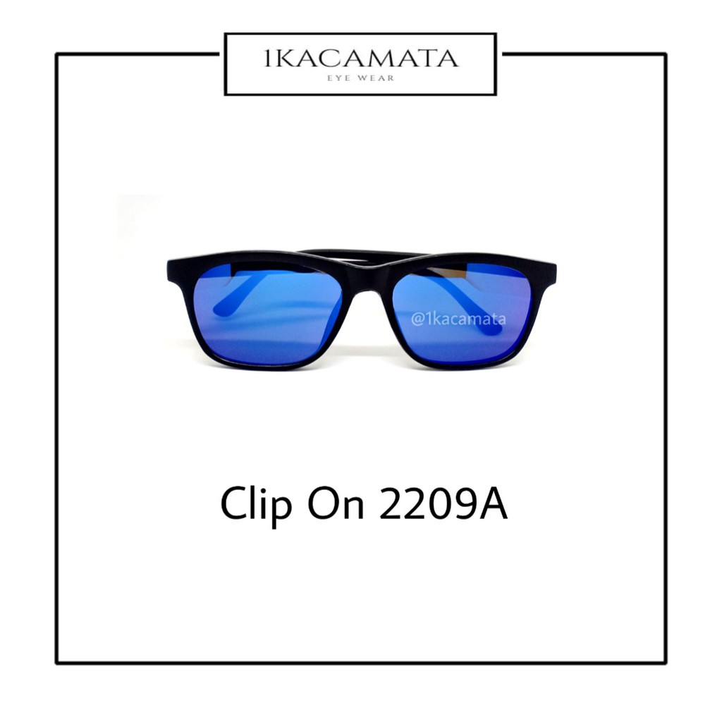 CLIP ON 2209A FREE 5 LENSA CADANGAN SUNGLASS MURAH BERKUALITAS